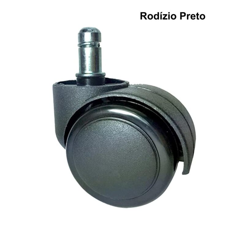 Rodízios para Cadeira – Preto – 87704 FORTALEZA MÓVEIS 2