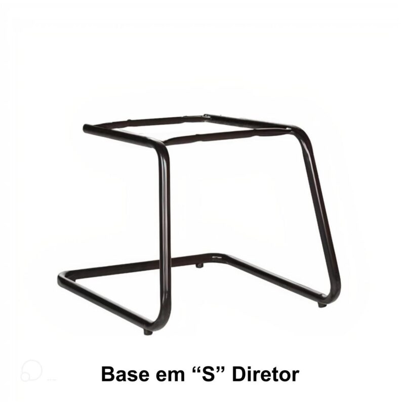 Base em “S” DIRETOR Preta – PMD – 42210 FORTALEZA MÓVEIS 2