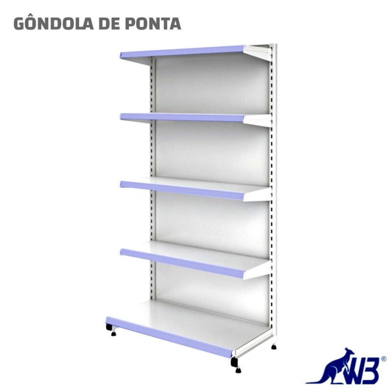 Ponta de Gôndola 1,62×0,90m 15009 FORTALEZA MÓVEIS 2